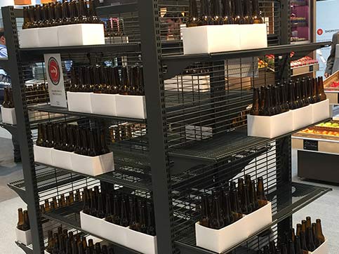 进口食品货架进口红酒架